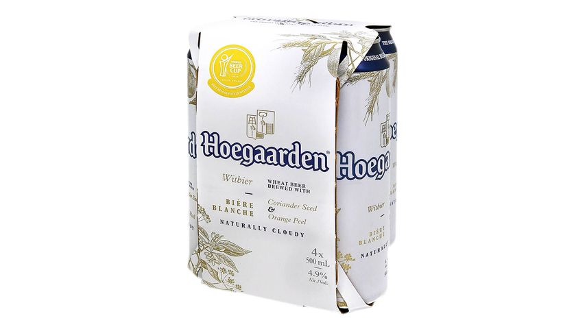 Hoegaarden Wheat King Can Beer 500ml x4