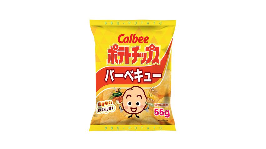 卡樂B 燒烤味薯片 55克