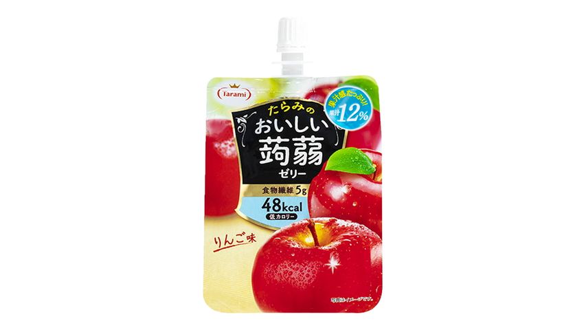 Tarami Konjac Jelly Apple Flavour 150g [Parallel Import]