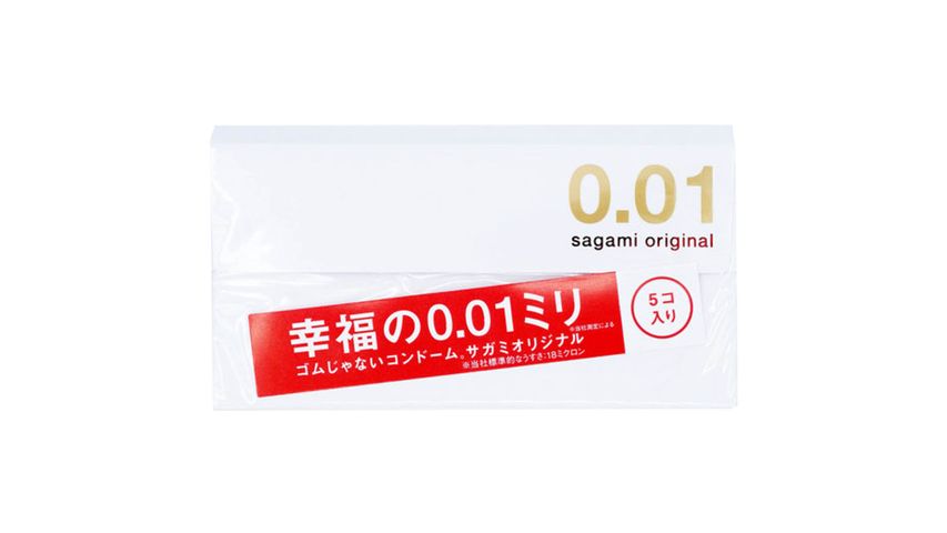 Sagami - 0.01 Condom 5 pieces