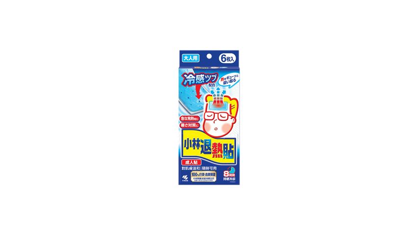 Kobayashi Netsusama Sheet Adult 6pcs