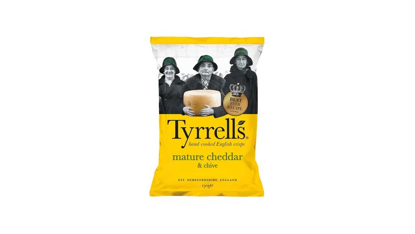Tyrrells Cheddar Cheese 150g