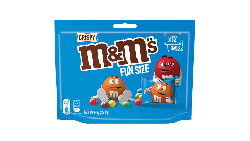 M&M's Crispy Fun Size 144g