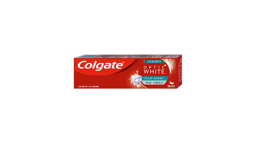 Colgate Optic White Plus Shine 100g (The new and old packaging will be shipped out randomly)