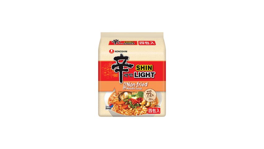農心 非油炸辛拉麵 4包裝 97克