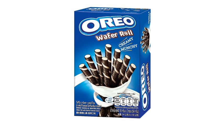 Oreo Vanilla Wafer Roll 18g x 3