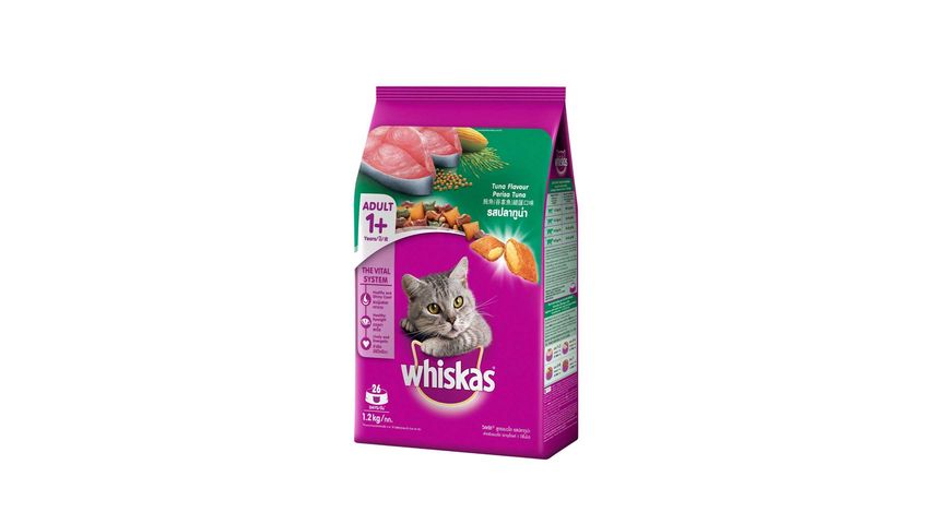 Whiskas Dry Tuna Flavour Adult Cat 1.2kg