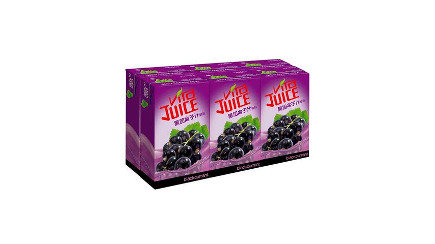Vita Blackcurrant Juice 250ml x6
