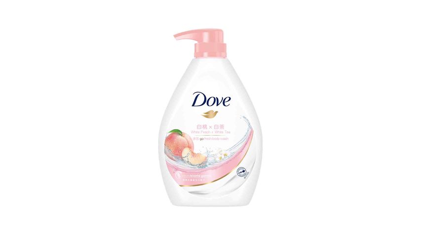 Dove Body Wash - White Peach 1L
