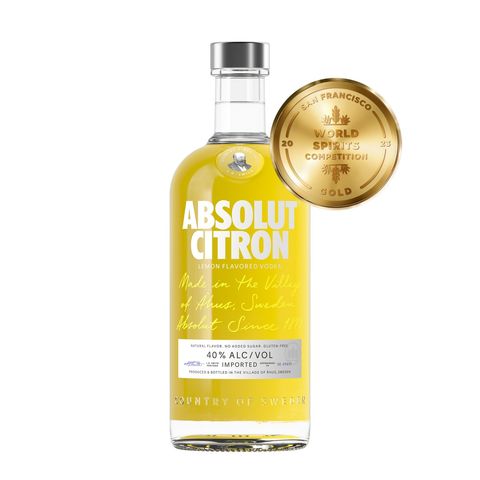Absolut Citron Flavors Vodka 750ml (The new and old packaging will be shipped out randomly)