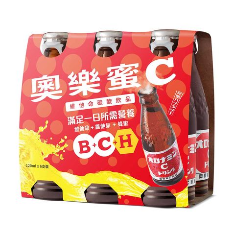 Oronomin C Drink 120ml x 6 (The new and old packaging will be shipped out randomly)