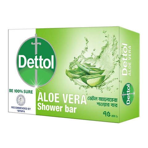 Dettol Aloe Vera Soap 75g