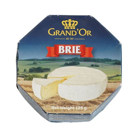Grand'or Brie Cheese Portions 50% Fat 125g