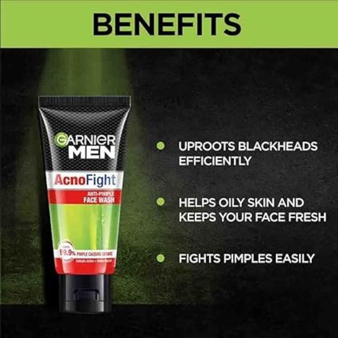 Garnier Men Acno Fight Face Wash 50g