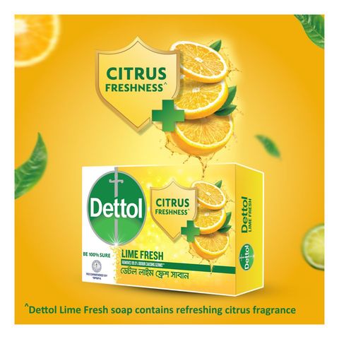 Dettol Soap Citrus Fresh 75g