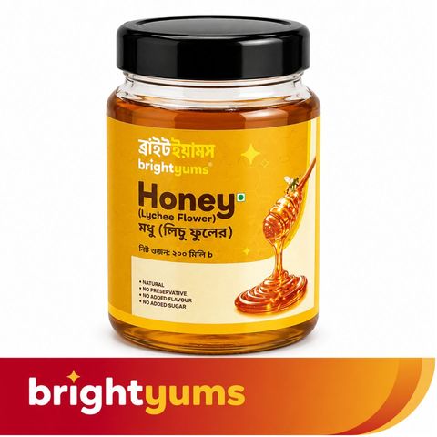 brightyums Lychee Flower Honey 100g