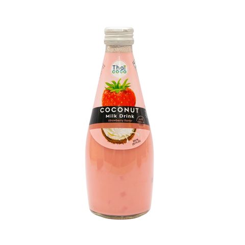 Thai Coco Coconut Milk Drink Strawberry Flavor 300ml