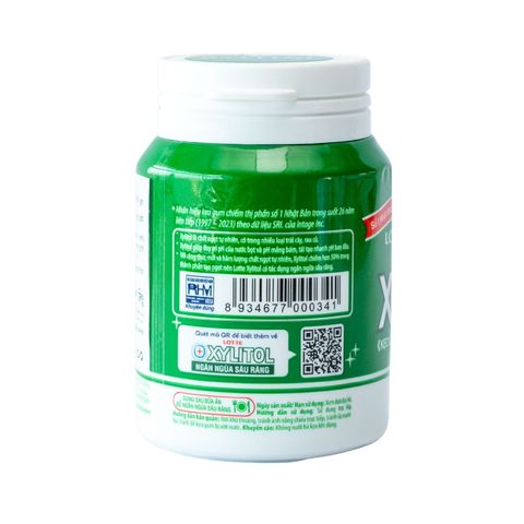 Lotte Xylitol Handy Bottle Lime Mint 55.1g