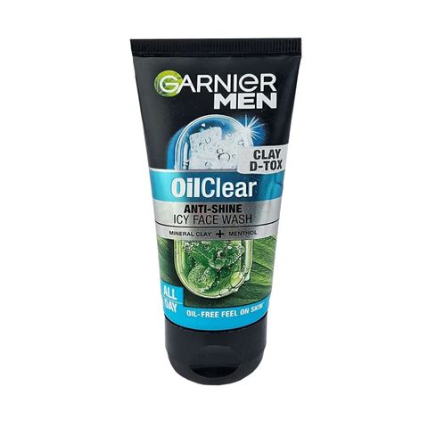 Garnier Men Oil Clear Clay Face Wash 50g