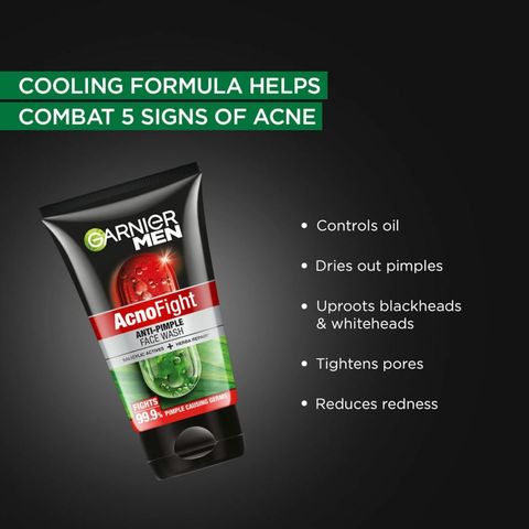 Garnier Men Acno Fight Face Wash 100ml