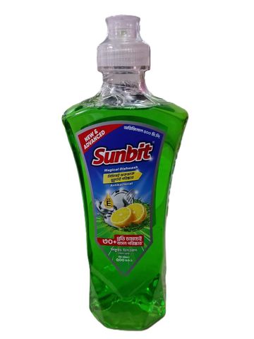 Sunbit Lemon Force Flip Liquid Dish Wash 500ml