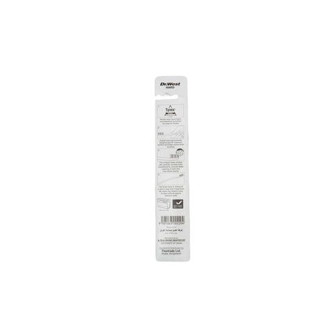 Dr.West Hard Toothbrush 1Piece