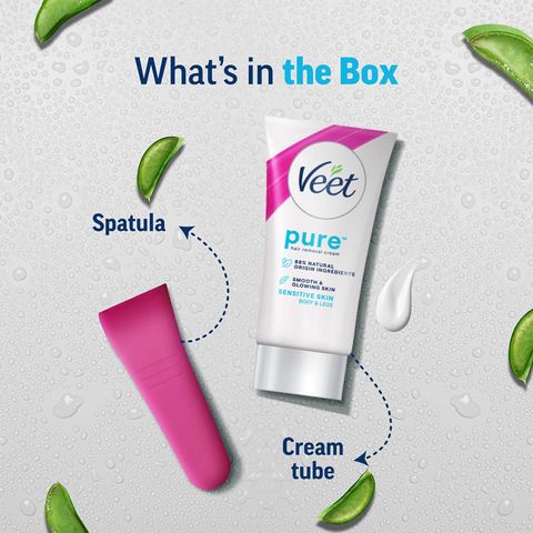 Veet Pure Hair Removal Cream For Sensitive Skin 25g