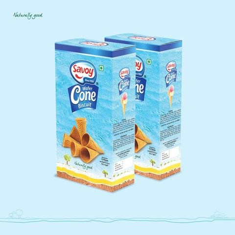 Savoy Wafer Cone Biscuit 12 Piece