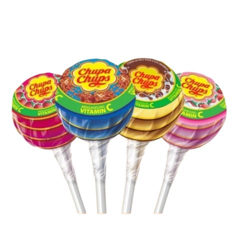 Chupa Chups Vitamin C Lollipop 60 Pieces