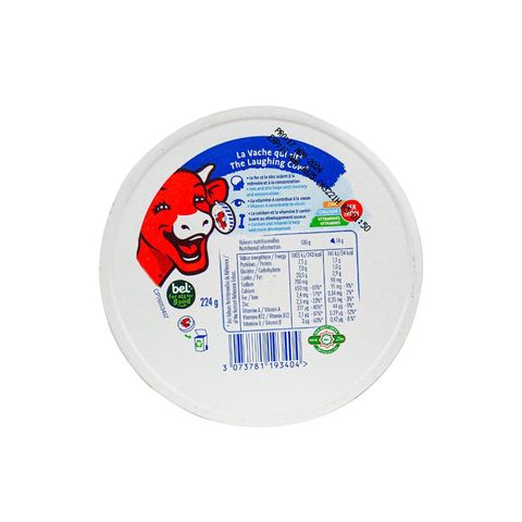 The Laughing Cow Spreadable Cheese 16 Portions 224g