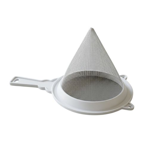 White Color Plastic Water Net Stainer Net Assorted 1 Piece