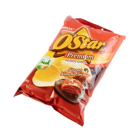 Orion O Star Potato Chips Korean Kimchi Flavour Chips 90g