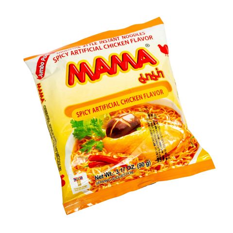 Mama Instant Noodles Spicy Artificial Chicken Flavor 90g