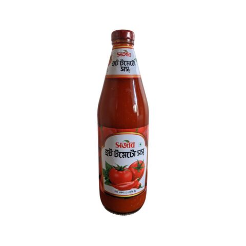 Sajeeb Hot Tomato Sauce 1kg
