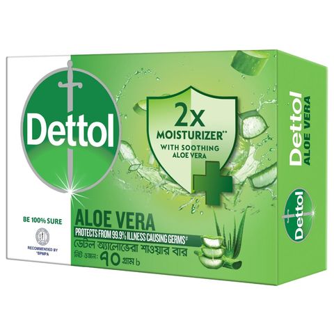 Dettol Aloe Vera Bar 70g