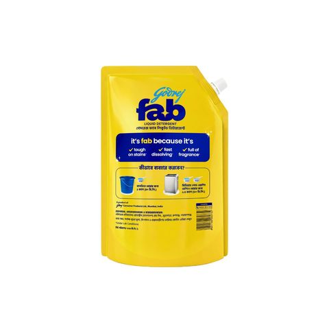 Godrej Fab Liquid Detergent 850 ml