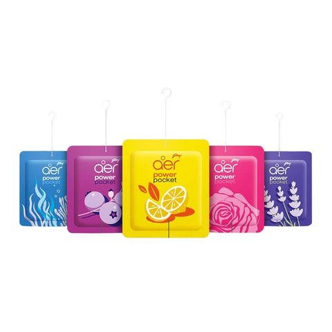 Aer Power Pocket Bathroom Freshener Berry Rush 2 Pack 10g