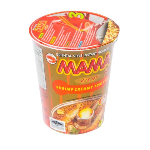 Mama Instant Noodles Shrimp Creamy Tom Yum Flavor Cup 70g