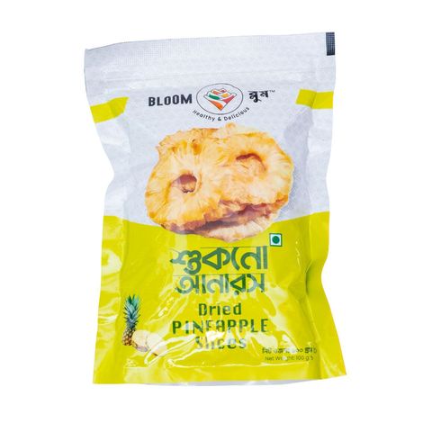 Bloom Dried Pineapple Slices 100g