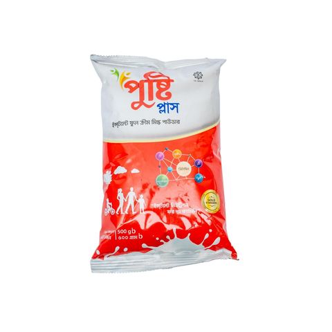Pusti Plus Instant Full Cream Milk Powder 500g