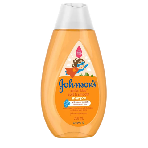 Johnson's Active Kids Soft & Smooth Shampoo 200ml
