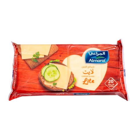 Almarai Cheese Lite Slices  20 Slices 400g
