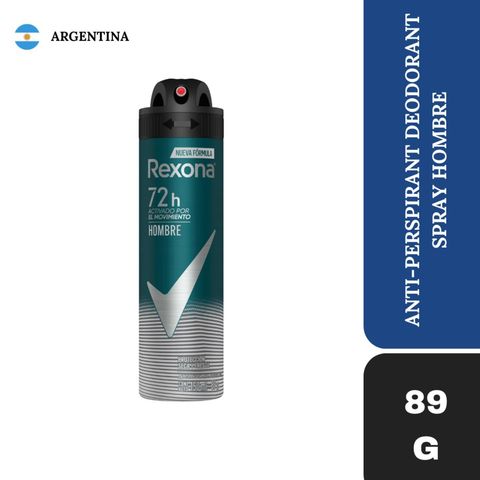 Rexona Men Hombre Antiperspirant Deodorant Aerosol 89g