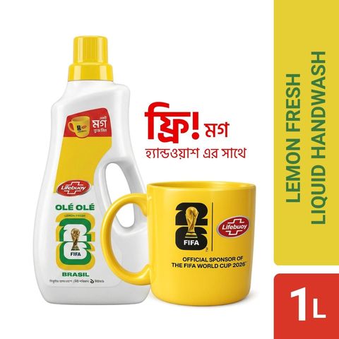 Lifebuoy Handwash Soap Lemon Fresh Bottle 1L