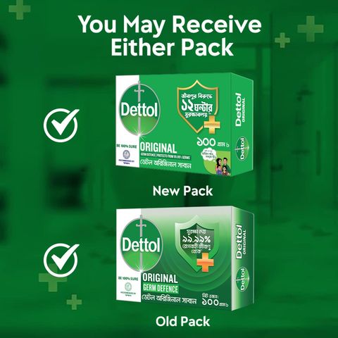 Dettol Soap Original Germ Defence 100g