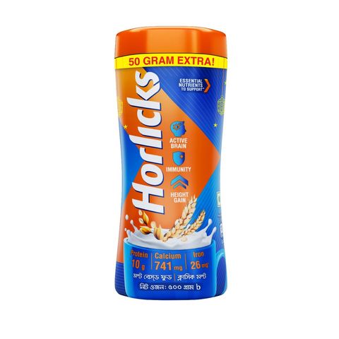 Standard Horlicks Health and Nutrition Drink Jar 500g