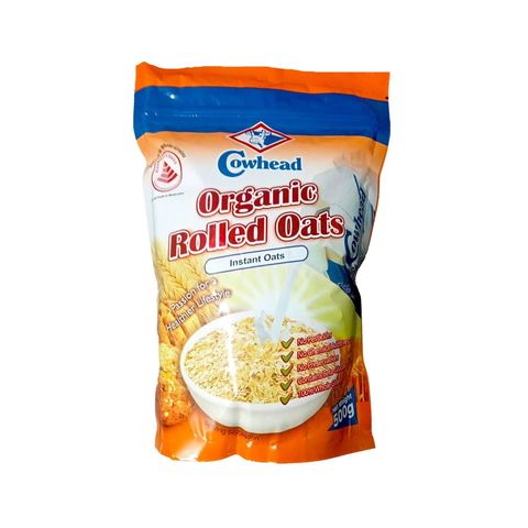 Cowhead Organic Rolled Oats Canada 500g