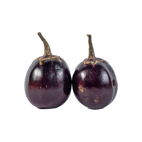 brightfarms Brinjal Black Round Eggplant (Begun Taal) 700g-800g ±50g
