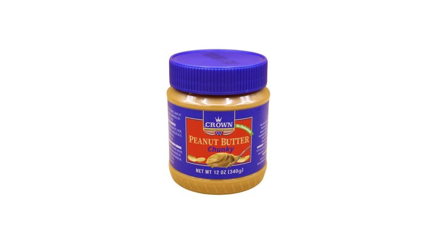 Crown Peanut Butter Chunky (Imported) 340g