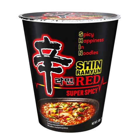 Nongshim Shin Red Super Spicy Cup Noodle 68g